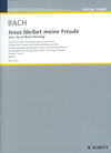 HAL LEONARD Bach, J.S. (Birtel): (Score) Jesu, Joy of Man's Desiring - Chorale from ''Heart and Mouth and Deed and Life'' for String Quartet (Double Bass ad libitum) or String Orchestra (string orchestra)