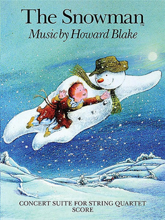 HAL LEONARD Blake, H.: (Score) The Snowman - Concert Suite for String Quartet (string quartet)