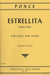 International Music Company Ponce, Manuel: Estrellita-Little Star (cello & piano)