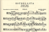 International Music Company Ponce, Manuel: Estrellita-Little Star (cello & piano)