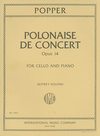 International Music Company Popper (Solow): Polonaise de Concert, Op.14 (cello & piano)