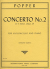 International Music Company Popper (Kurtz): Concerto No.2 in E minor, Op.24 (cello & piano)