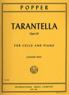 International Music Company Popper (Rose): Tarantella, Op.33 (cello & piano) IMC