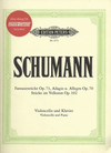 Schumann, R: Fantasy Pieces, Adagio/Allegro, Folksongs (cello, piano, CD)
