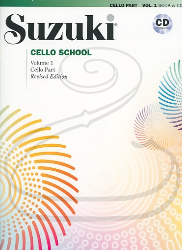 Suzuki: Cello School Vol. 1 - REVISED (cello)(CD) Summy-Birchard