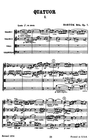 HAL LEONARD Bartok, B.: (Score) The String Quartets of Bela Bartok - Complete