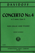 International Music Company Davidov, Carl (Loeb): Concerto No.4 Op.31 in E minor (cello & piano)