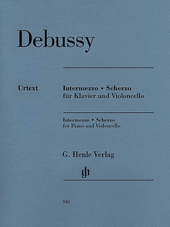 HAL LEONARD Debussy, C. (Heinemann, ed.): Intermezzo and Scherzo (cello & piano)