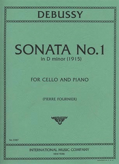 International Music Company Debussy (Fournier): Sonata No.1 in D minor (cello & piano)