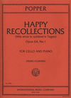 International Music Company Popper (Fournier): Happy Recollections No1, Op.64 (cello & piano)