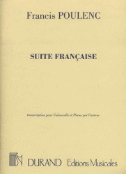 HAL LEONARD Poulenc: Suite Francaise (cello & piano)
