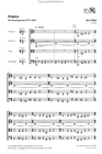 Carl Fischer Part, Arvo: SCORE Fratres string quartet (parts are not available)