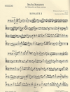 De Fesch, Willem: 6 Sonatas Op.8 (cello & piano, 2nd cello ad lib)