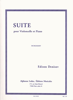 Carl Fischer Denissow, Edison: Suite (cello & piano)