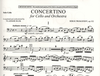Prokofiev, S. (Blok, ed.): Concertino Op.132 (Cello & Piano)