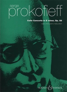 HAL LEONARD Prokofiev, S.: Concerto in E minor, Op.58 (cello & piano)