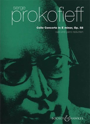 HAL LEONARD Prokofiev, S.: Concerto in E minor, Op.58 (cello & piano)