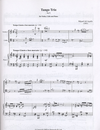 HAL LEONARD Aguila, Miguel del: Tango Trio, Op.71  (Violin, Cello, Piano)