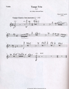 HAL LEONARD Aguila, Miguel del: Tango Trio, Op.71  (Violin, Cello, Piano)