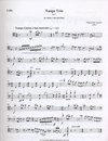 HAL LEONARD Aguila, Miguel del: Tango Trio, Op.71  (Violin, Cello, Piano)