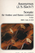 Bach (Anon?): Sonate for Violin & Basso Continuo BWV153 (violin, cello & piano)