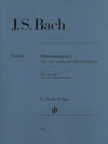HAL LEONARD Bach, J.S.: Sonatas for Flute, Cello & Piano, Vol.1, urtext