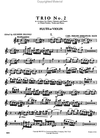 International Music Company Bach, CPE: Trio No.2 in a minor (violin, viola, piano)(flute, viola, piano)