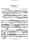 International Music Company Bach, CPE: Trio No. 3 in G major (violin (flute), viola, piano)