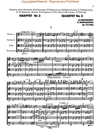 HAL LEONARD Shostakovich, D.: (Score) String Quartet No.3, Op.73 (string quartet)