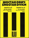 HAL LEONARD Shostakovich, D.: (Score) String Quartet No.5, Op.92 (string quartet)