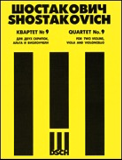 HAL LEONARD Shostakovich, D.: (Score) String Quartet No.9, Op.117 (string quartet)