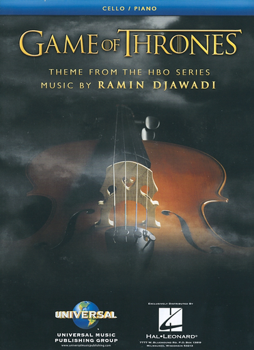 HAL LEONARD Djawadi, Ramin: Game of Thrones theme from the HBO series, (cello & piano)