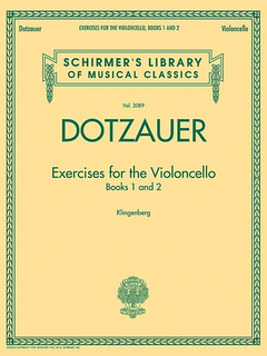 HAL LEONARD Dotzauer (Klingenberg): Exercises for the Violoncello, Vols.1 & 2 (cello)