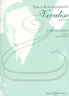 HAL LEONARD Rachmaninoff (Wallfisch): Vocalise No.14, Op.34 (cello & piano)  Boosey & Hawkes