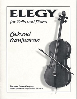 Presser Ranjbaran, Behzad: Elegy for Cello and Piano