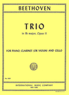 International Music Company Beethoven, L.van: Trio in Bb Major Op.11 (violin or clarinet, cello, piano)