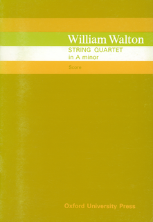 Oxford University Press Walton, W.: (Score) String Quartet in A minor (string quartet)