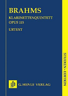 HAL LEONARD Brahms, J.: Clarinet Quintet in B minor, Op. 115 (score)