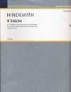 HAL LEONARD Hindemithe, Paul: SCORE Eight Pieces Op.44#3 (2 violins, Viola, Cello, Bass)