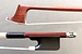 Viola bow, ebony/silver, unbranded, better | Metzler Violins 68.9g
