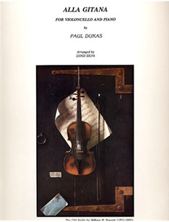 LudwigMasters Dukas, Paul (Silva): Alla Gitana for cello & piano