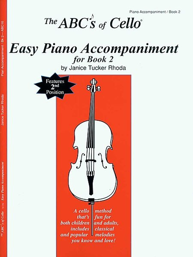 Carl Fischer Rhoda, Janet Tucker: The ABC's of Cello for the Intermediate Vol.2 (piano acc)