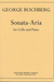 Carl Fischer Rochberg, Sonata - Aria Cello/Piano