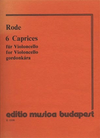 Rode, 6 Caprices, Cello