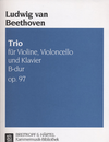 Beethoven, L.van: Piano Trio Op.97 in Bb major (violin, Cello, Piano)