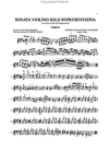 International Music Company Biber: Sonata Violino Solo Representativa (violin, Cello & piano)