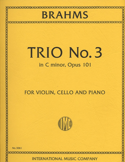 International Music Company Brahms, Johannes: Piano Trio in c minor Op.101 (violin, cello, piano)