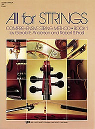 Anderson & Frost: (Score) All for Strings, Bk.1 (teacher's manual)