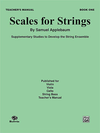 Alfred Music Applebaum, S.: (Score) Scales for Strings Bk.1