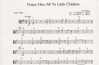 Smith, D.E.: Praise Him All Ye Little Children (Viola & Piano)